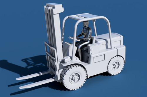 Hyster diesel forklift - forklift,