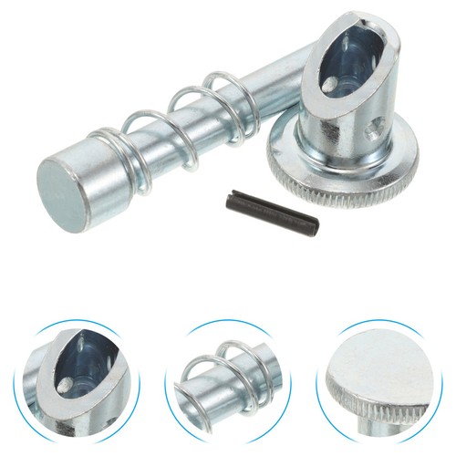 Metal forklift pin - metal, spring