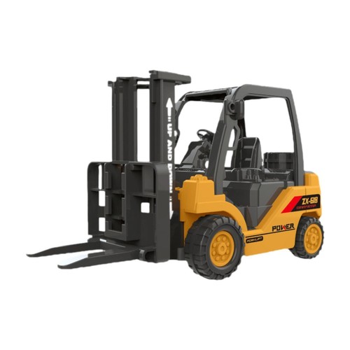 Forklift truck toy engineering - toy,