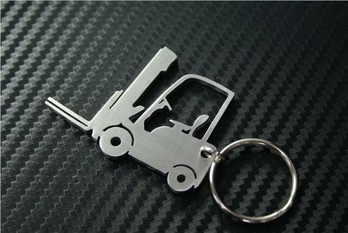 Forklift truck keyring - forklift,
