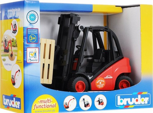 Bruder toys linde forklift - linde,