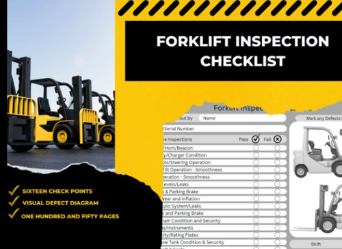 Forklift logbook for daily and - logbook,