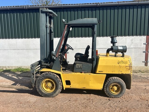 Hyster ton diesel forklift - 5,