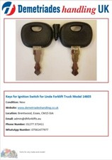 Keys for Ignition Switch for