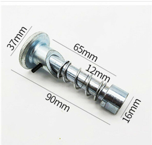 Forklift positioning pin - positioning, limit