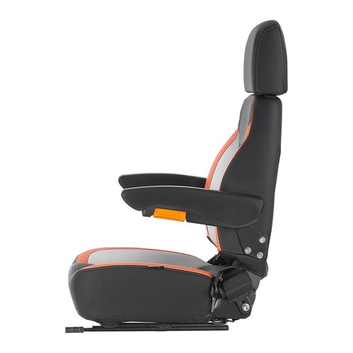 Forklift seat mower tractor - mower,