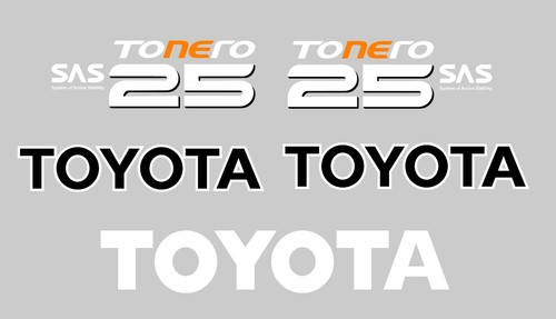 Toyota forklift tonero sas - 25,