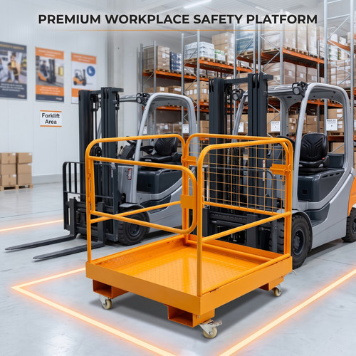 Xtron forklift safety cage - safety,