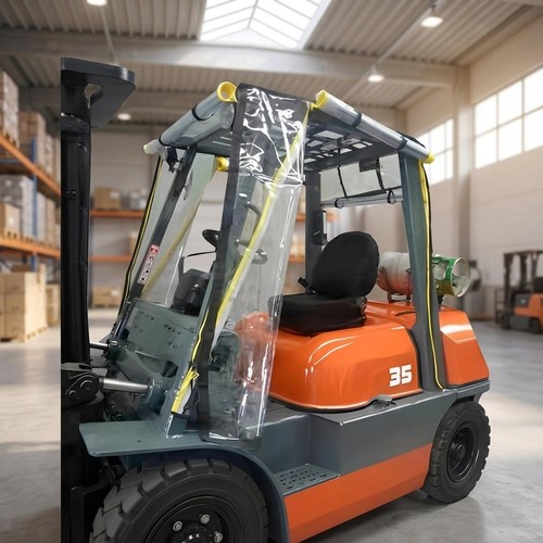 Forklift rain cover - forklift,