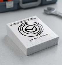 LOLER Inspection Stickers –