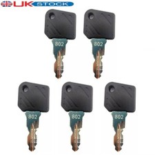 5 X 802 Ignition Key for Linde