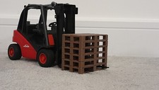 Set of 6 Bruder Forklift 1/16