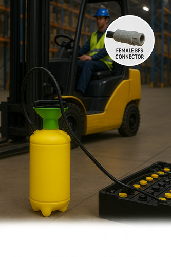 Solo forklift battery - forklift,