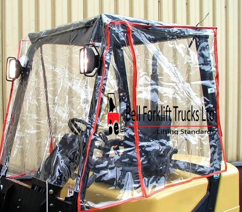 Forklift rain covers pvc - rain,