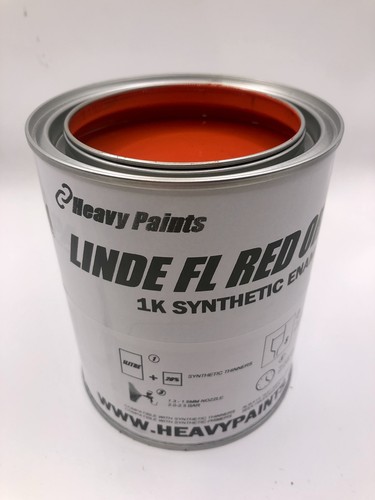Linde red orange - linde, forklift