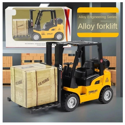 Forklift toy educational - forklift,