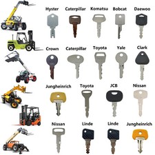 18 Forklift Ignition Key Set